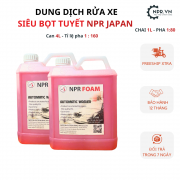 DUNG DỊCH RỬA XE SIÊU BỌT TUYẾT NPR JAPAN