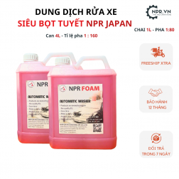 DUNG DỊCH RỬA XE SIÊU BỌT TUYẾT NPR JAPAN